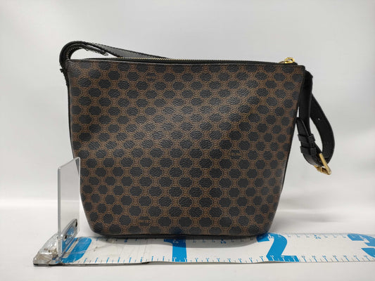 CELINE Macadam Pouch Shoulder Bag