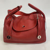 HERMES Lindy 34 Rouge Kazak x Rose Jaipur Handbag Shoulder Bag Handbag