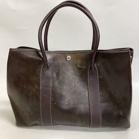 HERMES Garden Party Amazonia Brown Tote Bag