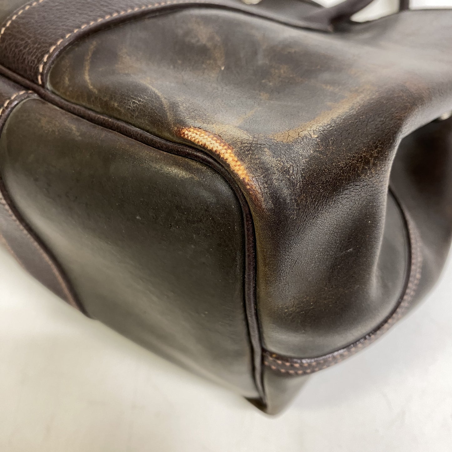 HERMES Garden Party Amazonia Brown Tote Bag Tote Bag