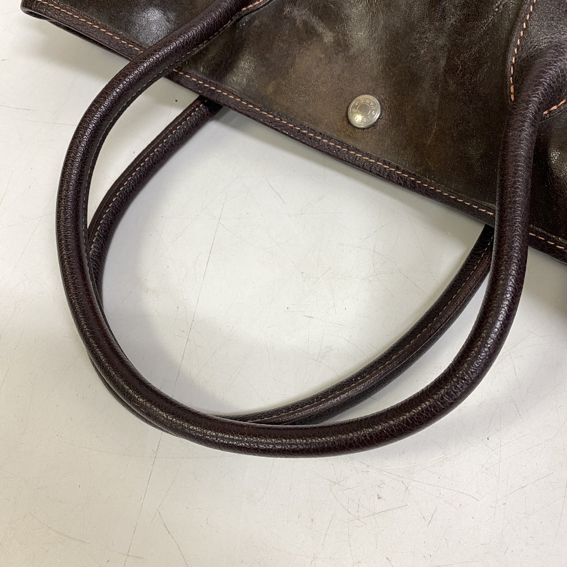 HERMES Garden Party Amazonia Brown Tote Bag Tote Bag