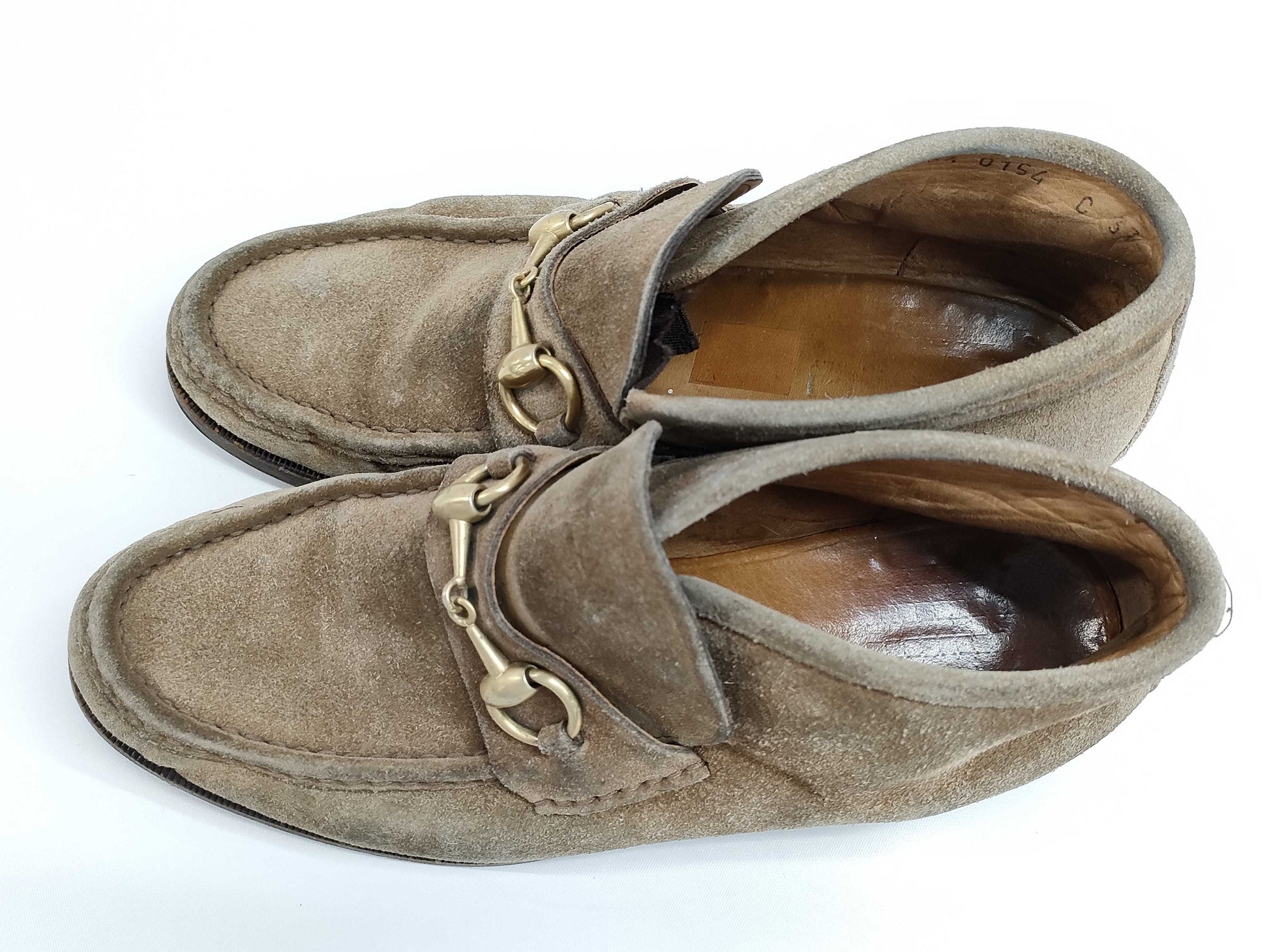 GUCCI GUCCI Horsebit Wallabee Boots Suede Other Shoes