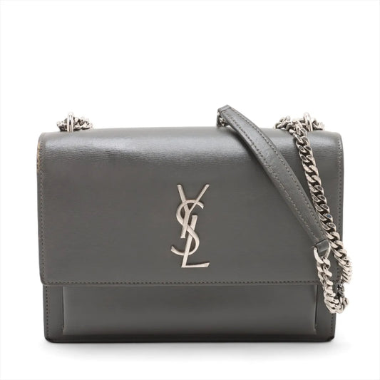 SAINT LAURENT Sunset Leather Chain Shoulder Bag 442906 Shoulder Bag