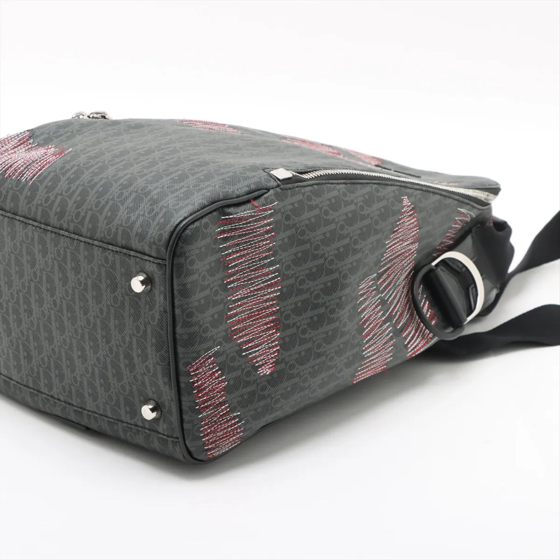 Dior Oblique Embroidered Shoulder Bag