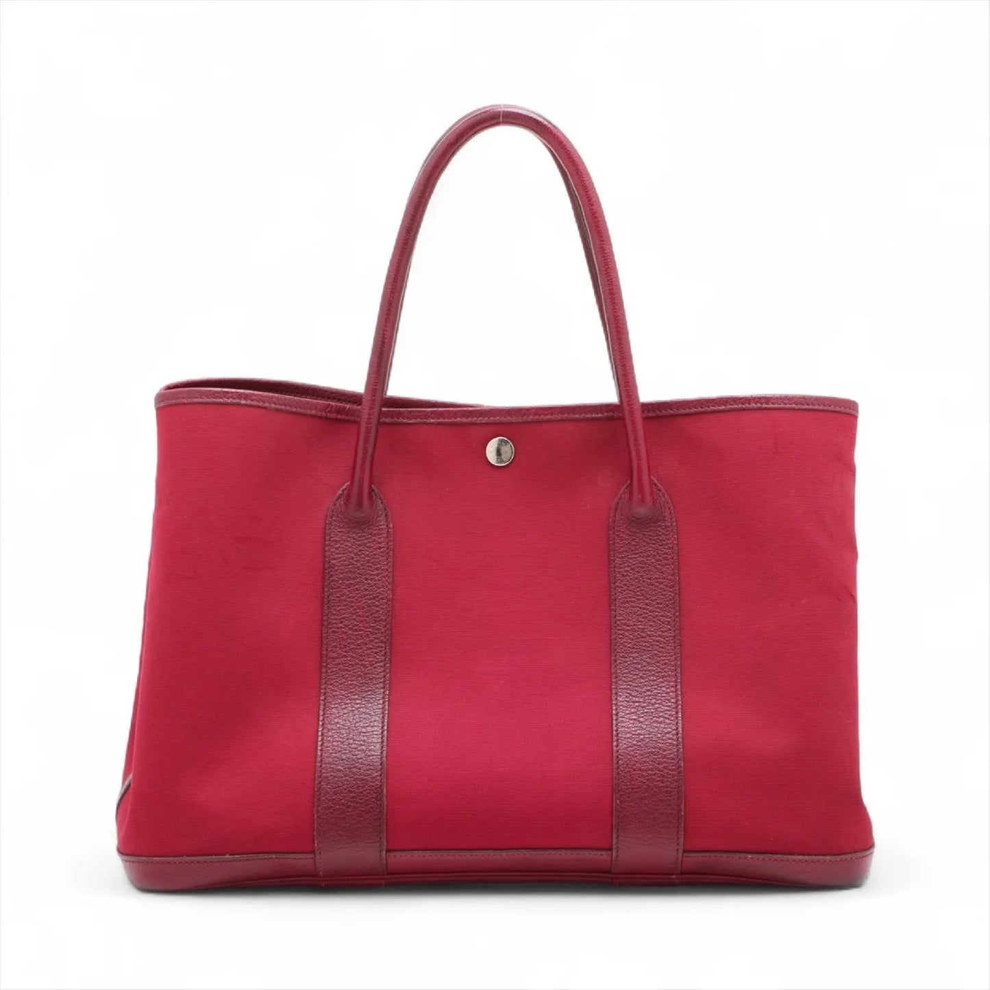 HERMES Garden Party 36 PM Toire Officier x Buffle □I: 2005 Tote Bag