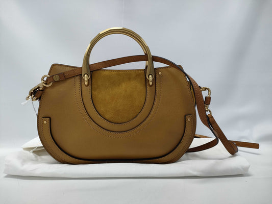 Unused Chloe 2-way shoulder bag/Pixie leather handbag