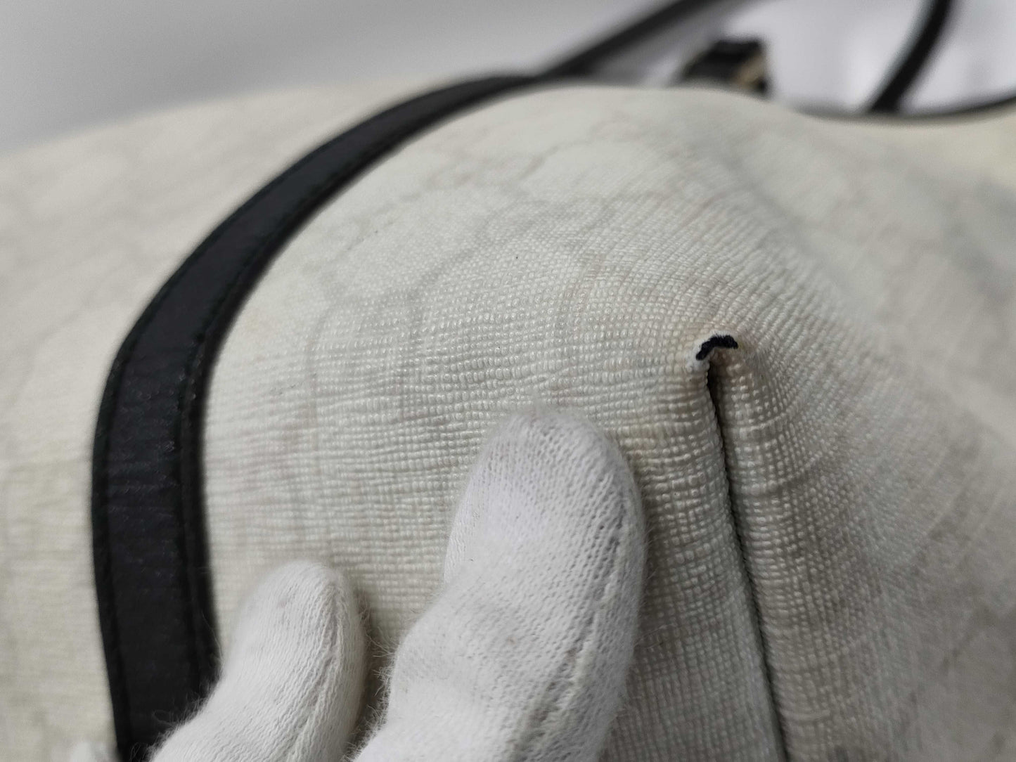 GUCCI 197953 Handbag GG Supreme Leather Tote Bag