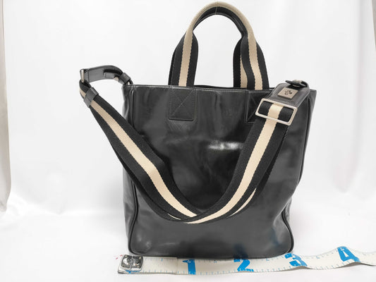 BALLY Leather Trainspotting 2-Way Handbag