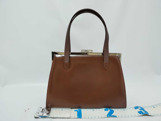Yves Saint Laurent Leather Clasp Handbag