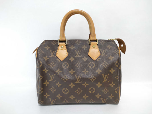 LOUIS VUITTON Monogram Vuitton Speedy 25 Handbag