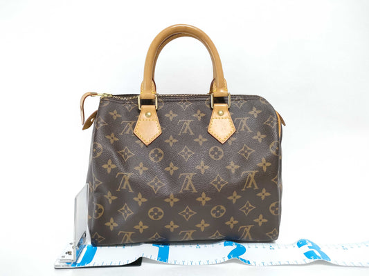 LOUIS VUITTON Monogram Vuitton Speedy 25 Handbag