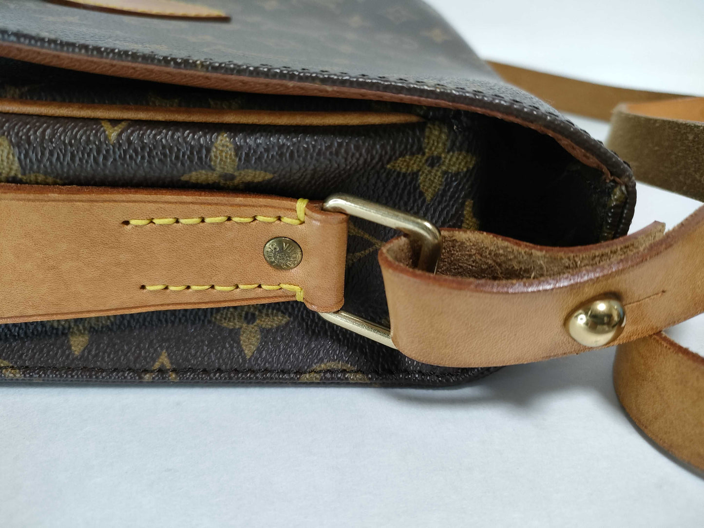 LOUIS VUITTON Monogram Vuitton Cathiere GM Shoulder Bag