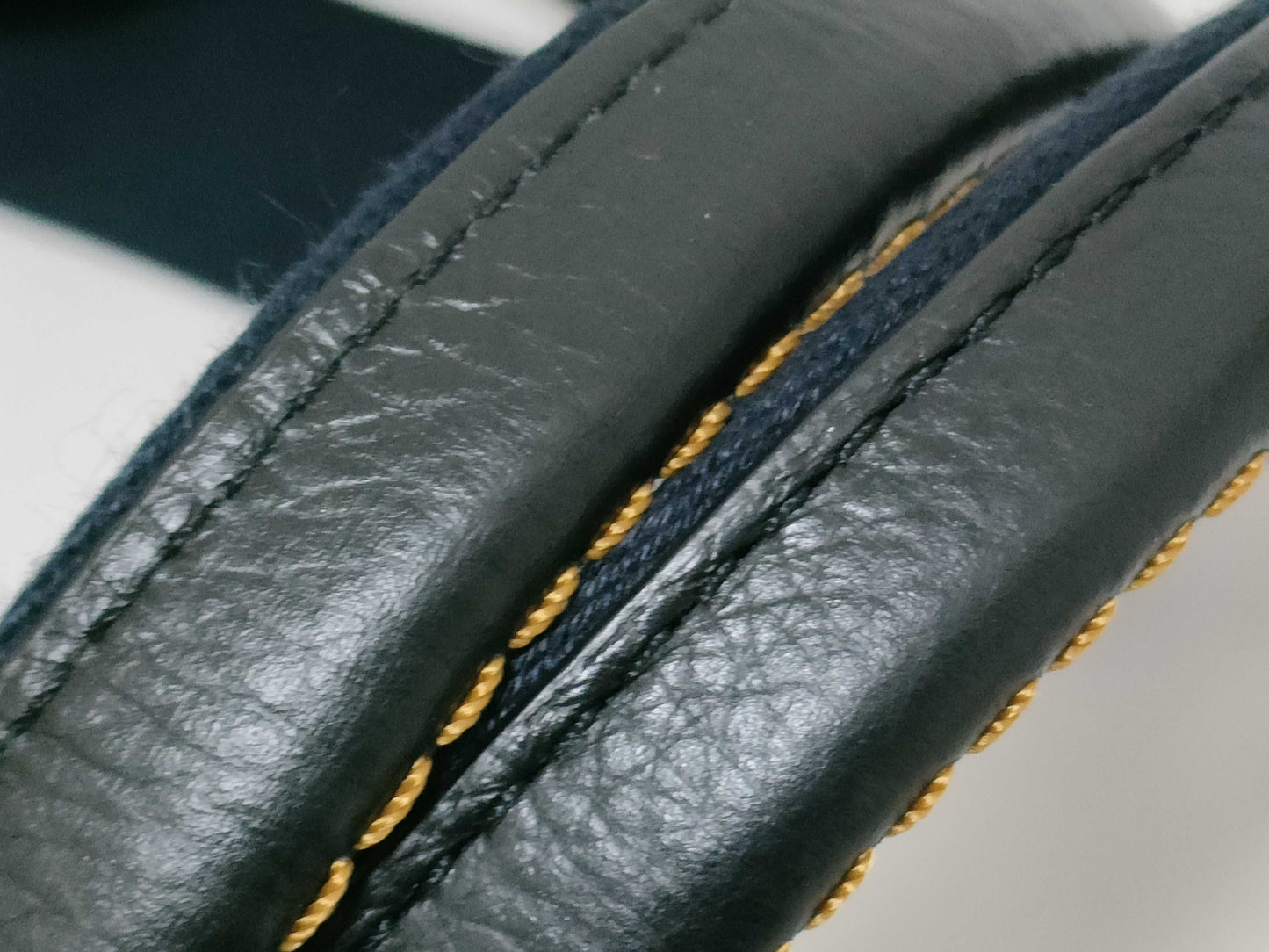 COACH denim tote bag