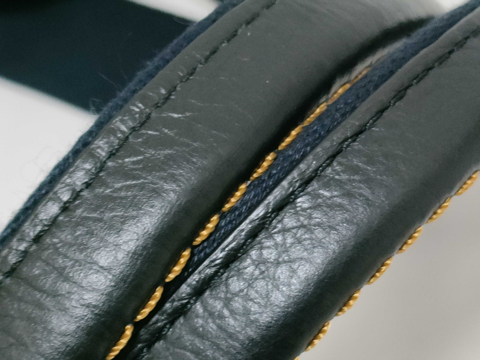 COACH denim tote bag