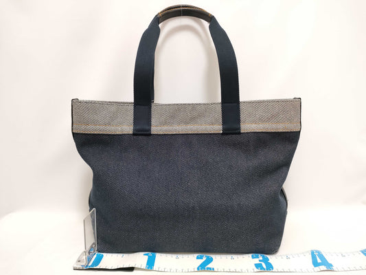 COACH denim tote bag