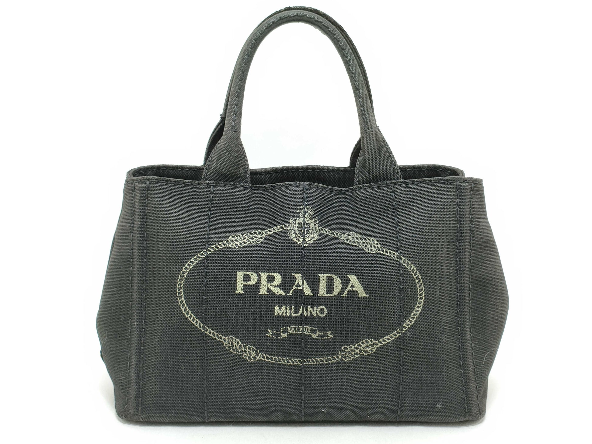 PRADA PRADA Prada Kanapa S Handbag Black Tote Bag