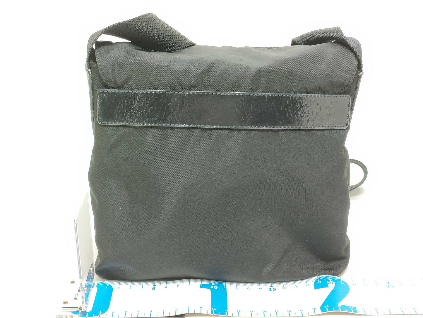 PRADA Nylon PRADA Triangle Logo Shoulder Bag Black Shoulder Bag