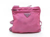 PRADA Nylon PRADA Prada Triangle Logo Shoulder Bag Pink Shoulder Bag