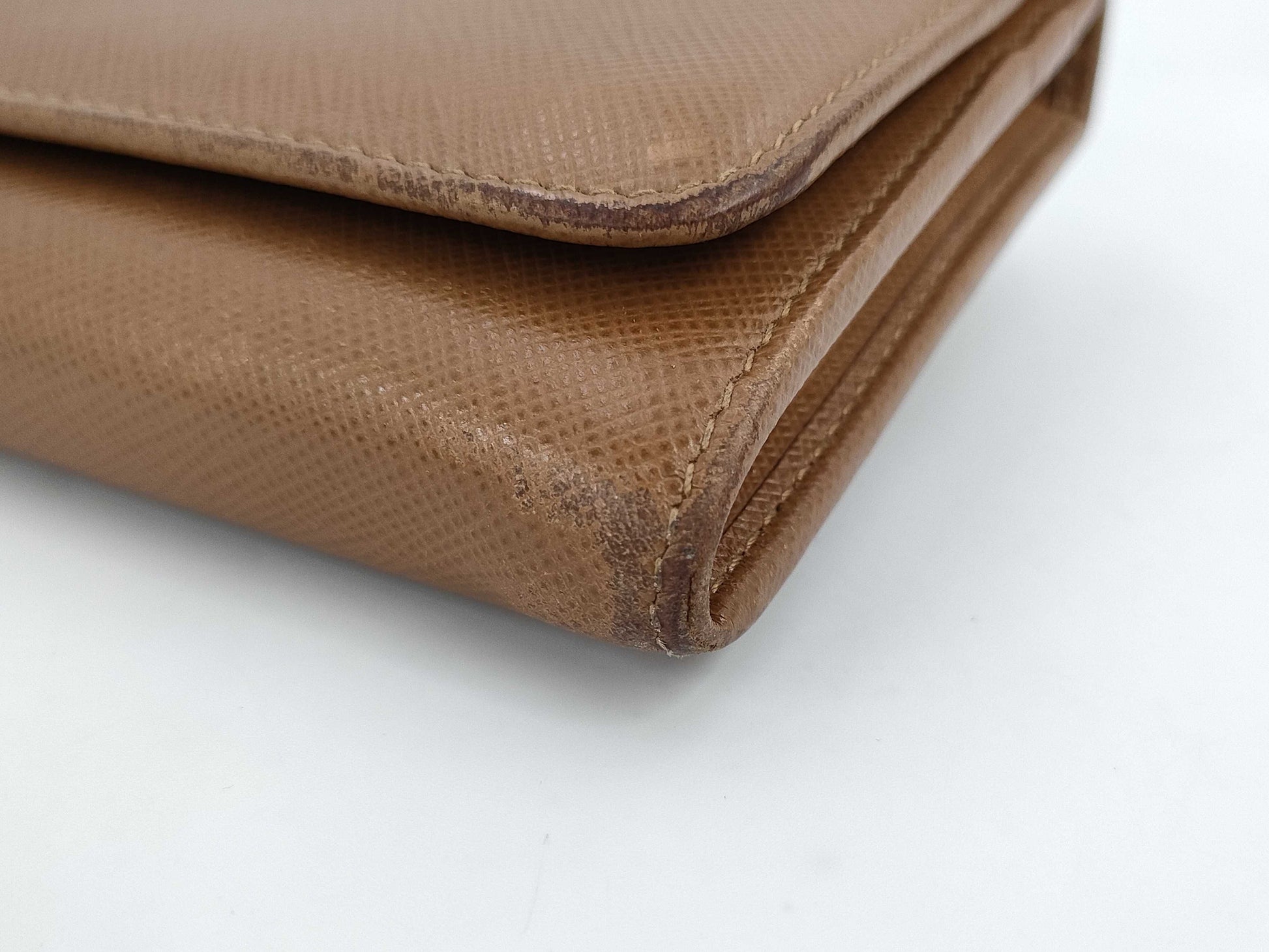 PRADA Long Wallet Brown Wallet