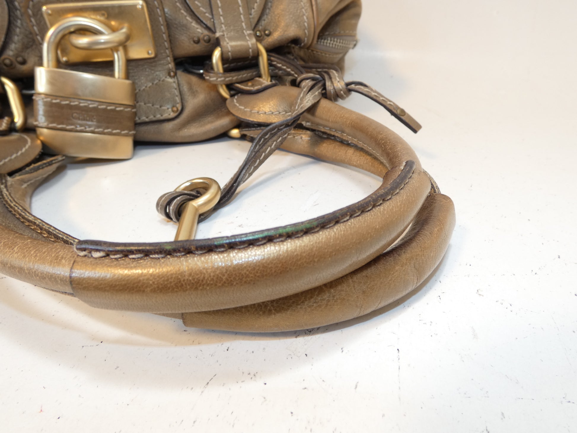 Chloe Paddington Leather Shoulder Bag
