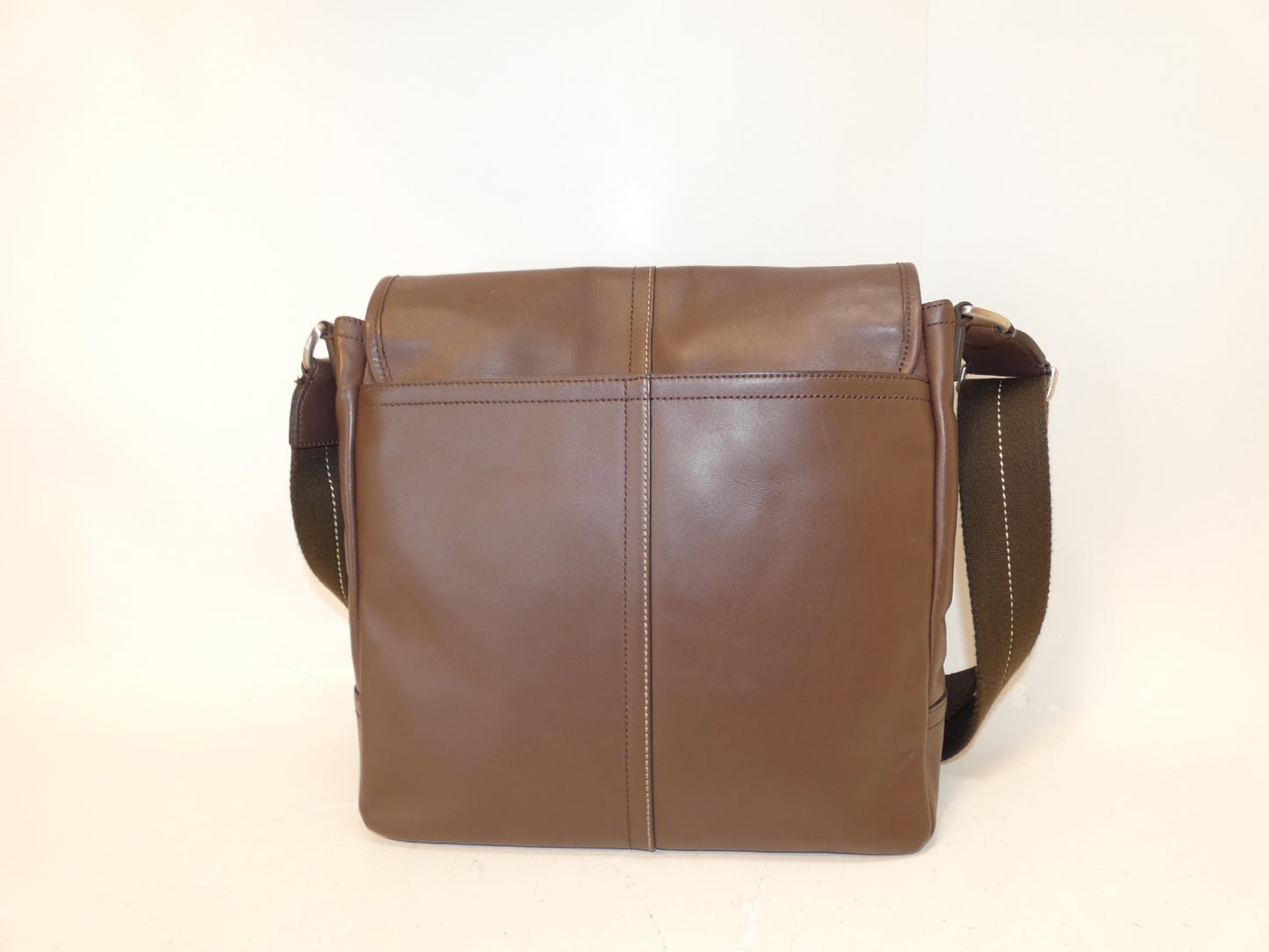 COACH Leather Dark Brown Shoulder Bag