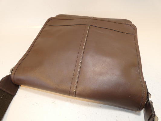 COACH Leather Dark Brown Shoulder Bag
