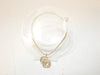 Dior CD Logo Rhinestone GP Bracelet Bangle