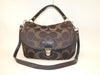 COACH 2-way Signature Canvas Black Shoulder Bag
