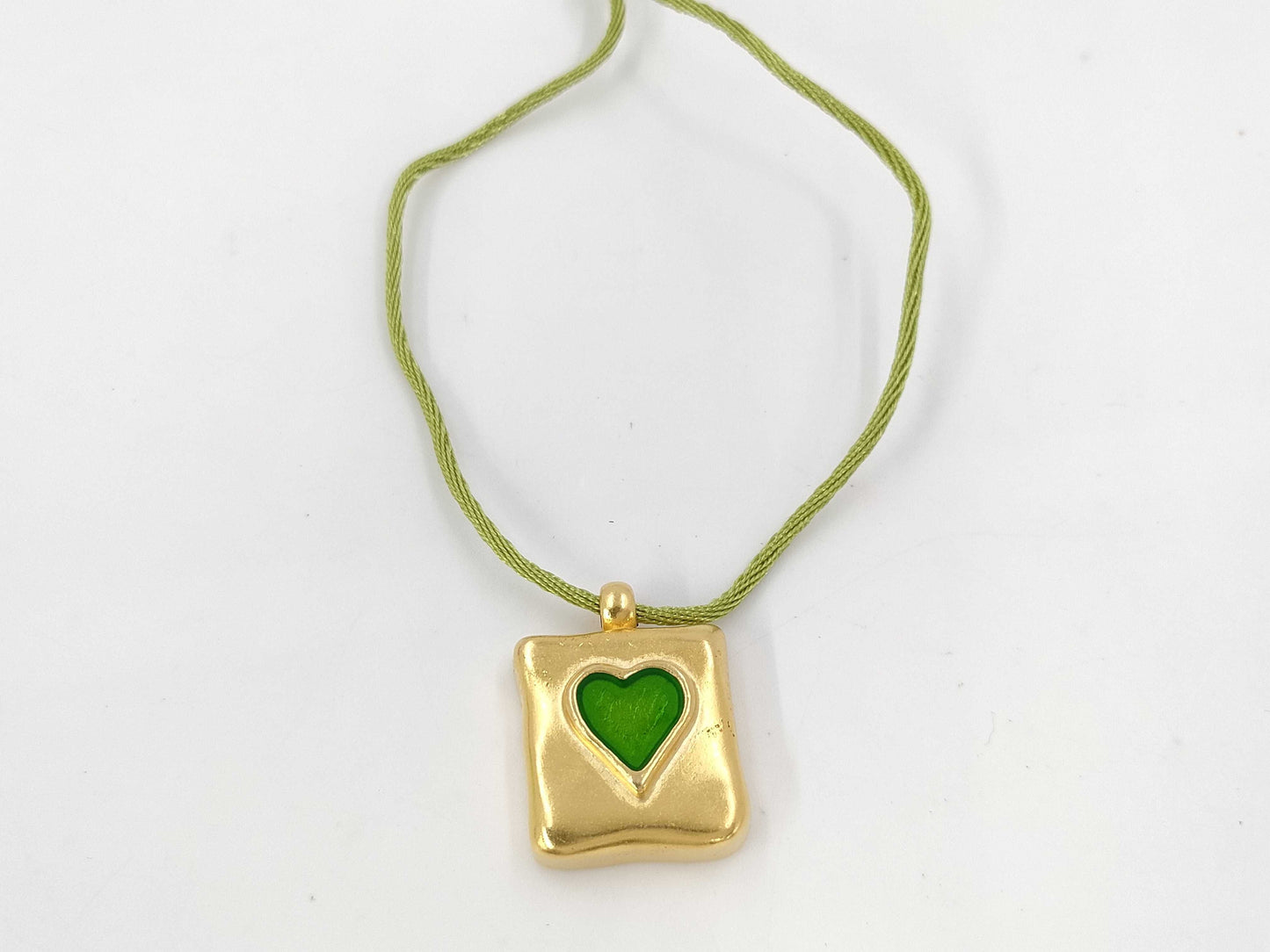 Dior TENDRE POISON Necklace Heart Box Gold Necklace