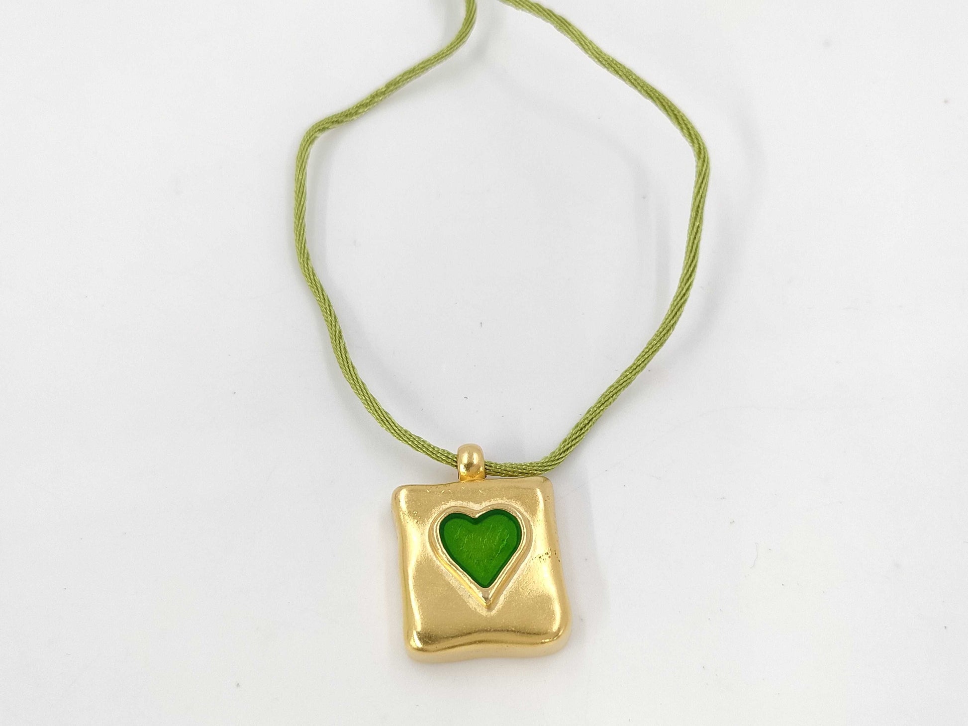 Dior TENDRE POISON Necklace Heart Box Gold Necklace