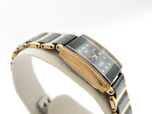 Technos T9872 Quartz Black Dial Women's Watch