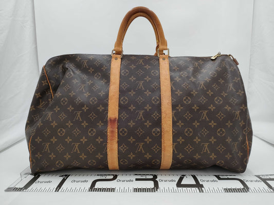 LOUIS VUITTON Monogram Keepall 50 Boston Bag