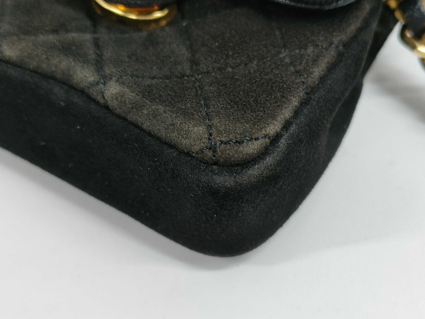 CHANEL CHANEL Mini Shoulder Bag Matelasse Velour Chain Shoulder Push Lock 1652015 No. 1 Shoulder Bag