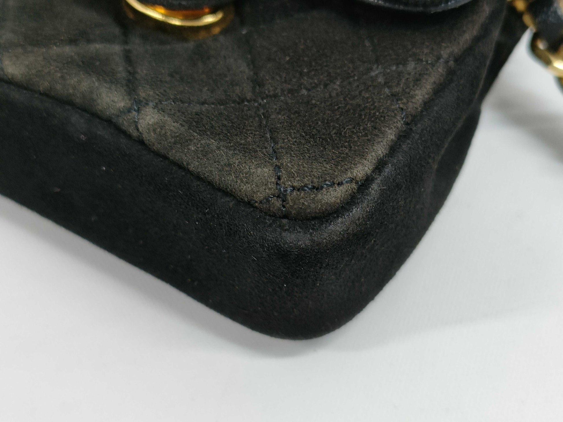 CHANEL CHANEL Mini Shoulder Bag Matelasse Velour Chain Shoulder Push Lock 1652015 No. 1 Shoulder Bag