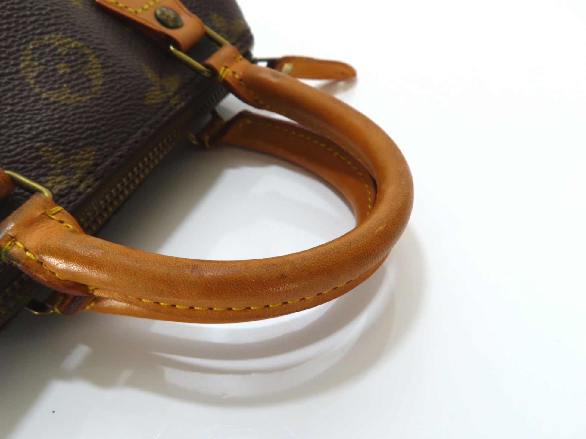 LOUIS VUITTON Monogram LV Mini Speedy Handbag