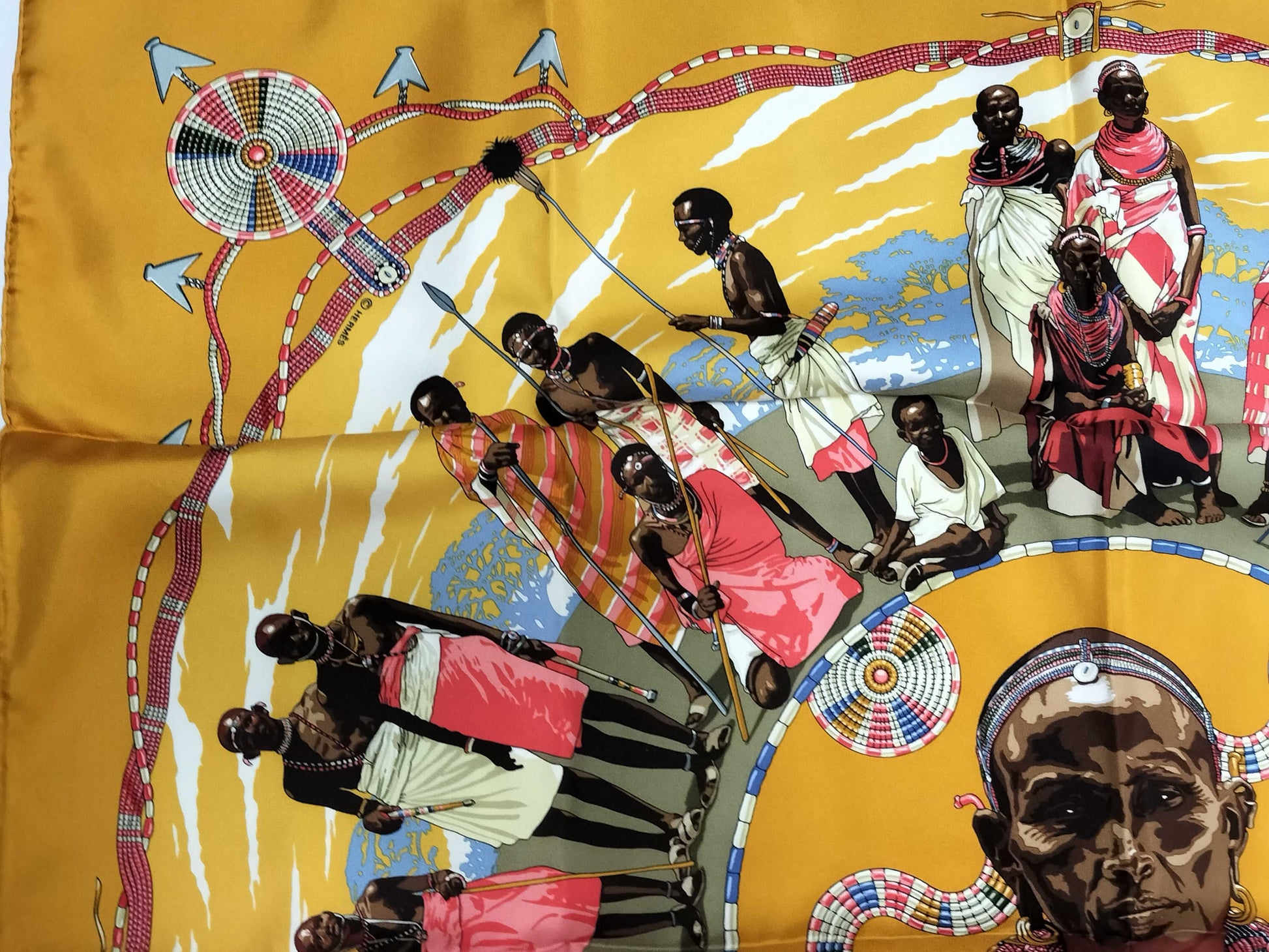 HERMES Carre Hermes Scarf Scarf