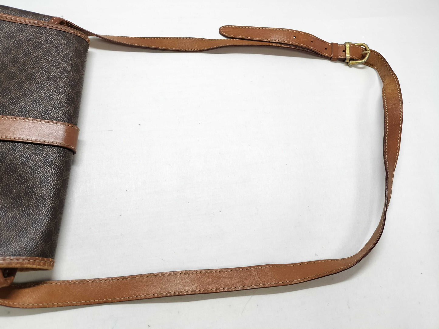 CELINE Macadam Shoulder Bag