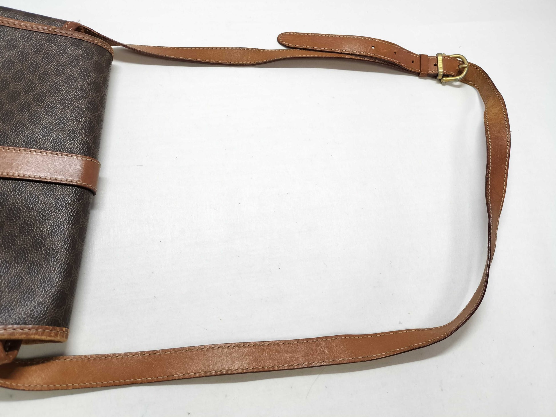 CELINE Macadam Shoulder Bag