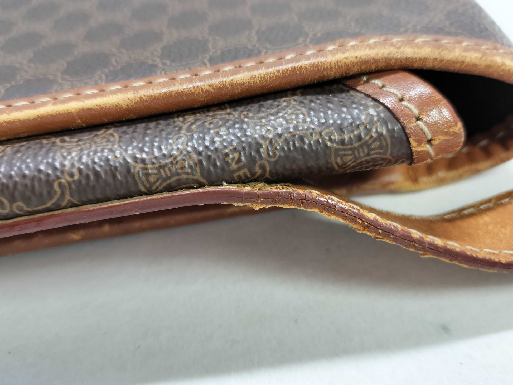 CELINE Macadam Shoulder Bag