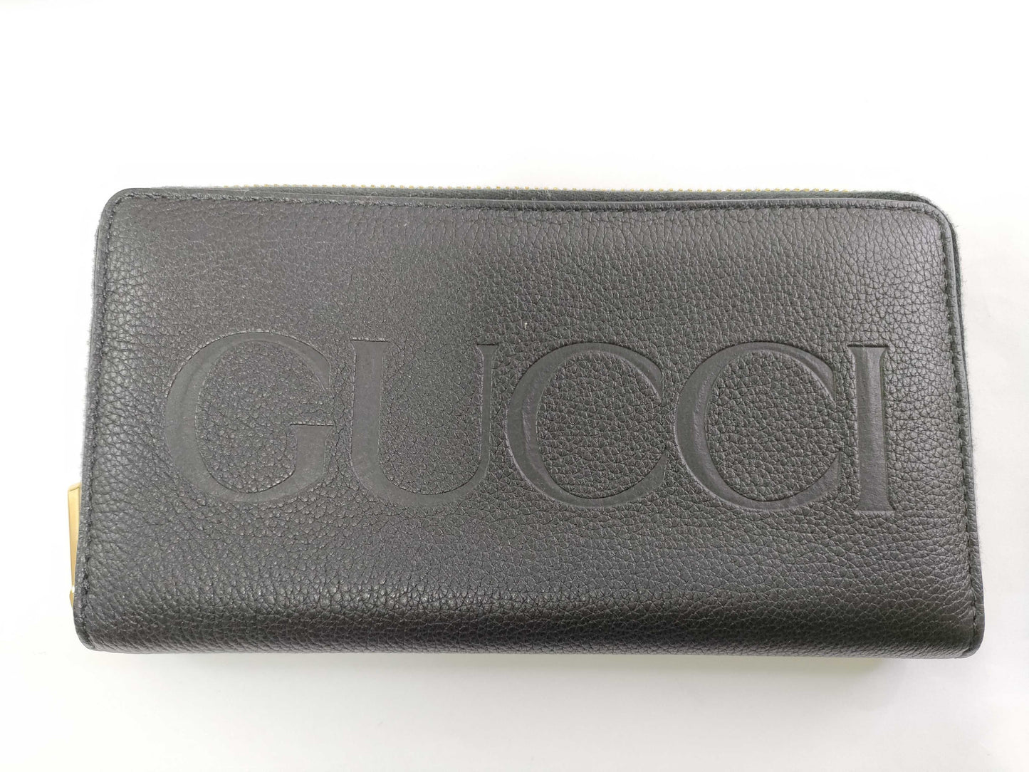GUCCI logo zipper wallet