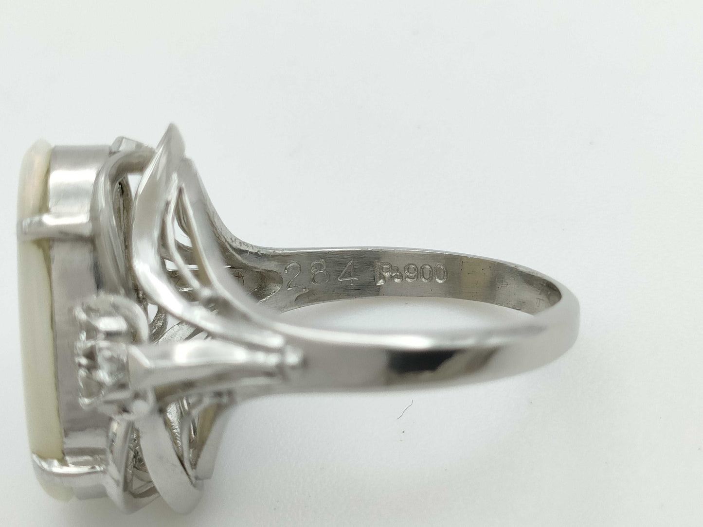 OP2.84ct D0.09ct PT900 7.5g Ring