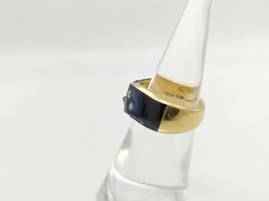SOUTHERN CROSS D0.11/0.40ct K18 11.6g Ring