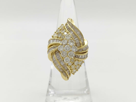 D3.50ct K18 14.1g Ring
