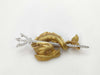 Diamond 750 18.1g Brooch