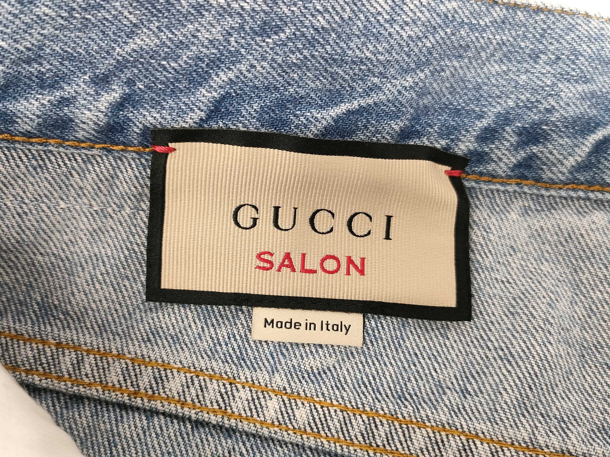 GUCCI Unused Floral Embroidery Pants 32-inch Regular Price 1.58 million yen