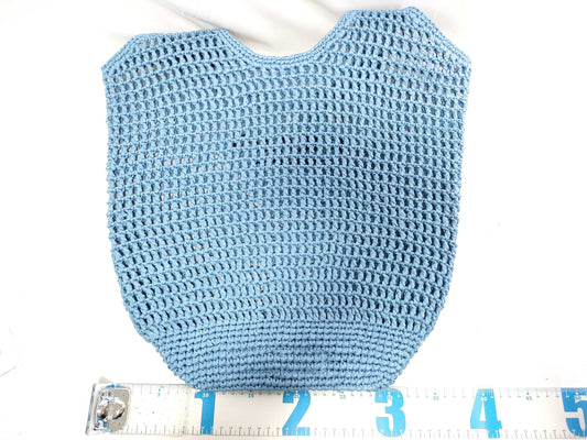 PRADA PRADA Tote Bag Crochet Celeste Handbag