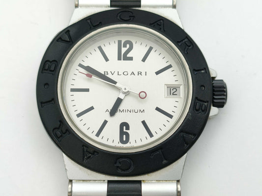 BVLGARI Aluminum AL32TA L29802 Quartz Boys Watch