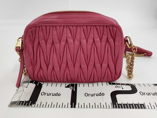 Miu Miu Miu Matelasse Shoulder Bag