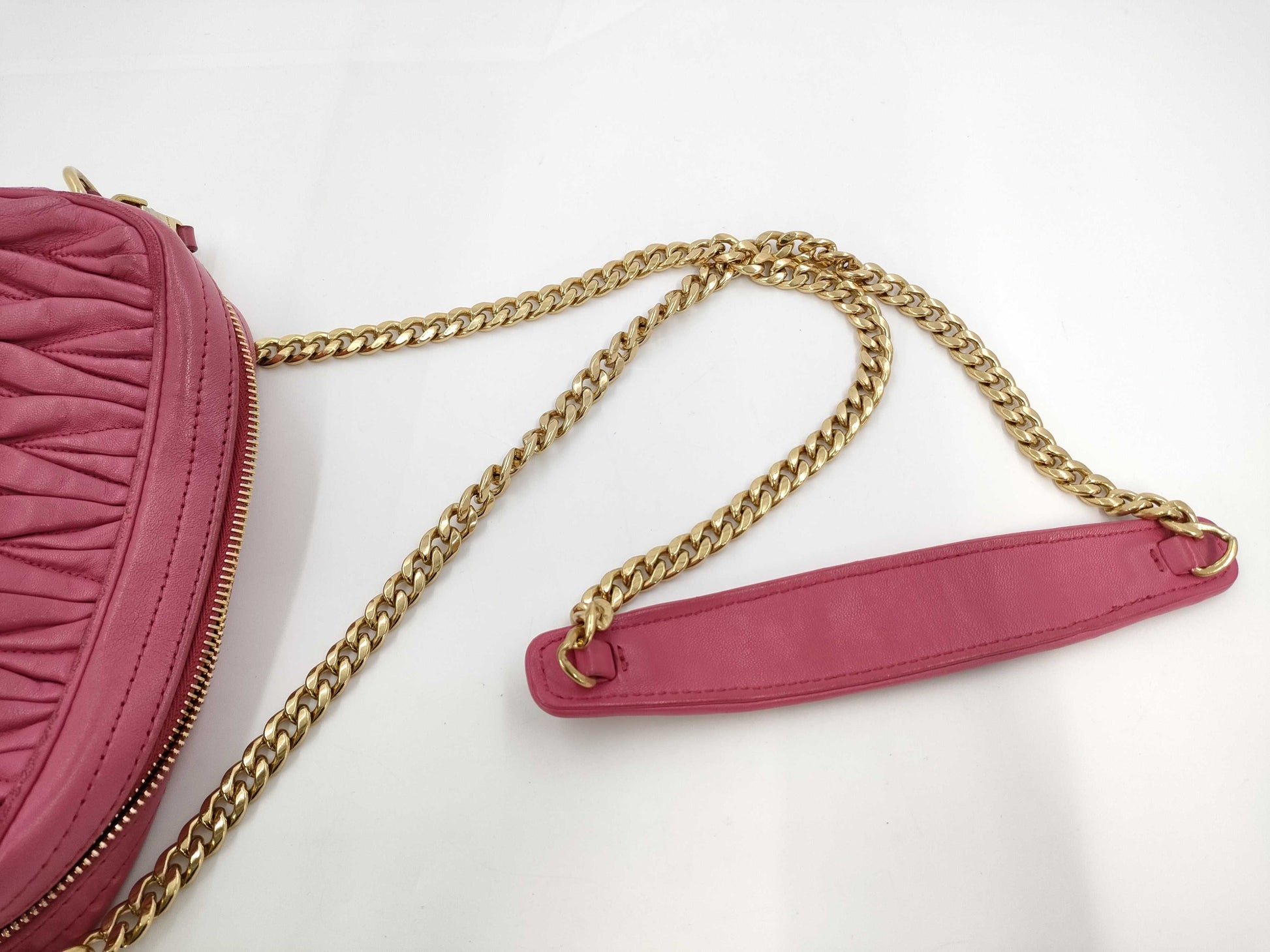 Miu Miu Miu Matelasse Shoulder Bag
