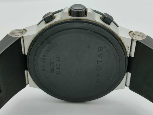 BVLGARI Aluminum AC38TA L33988 Automatic Men's Watch